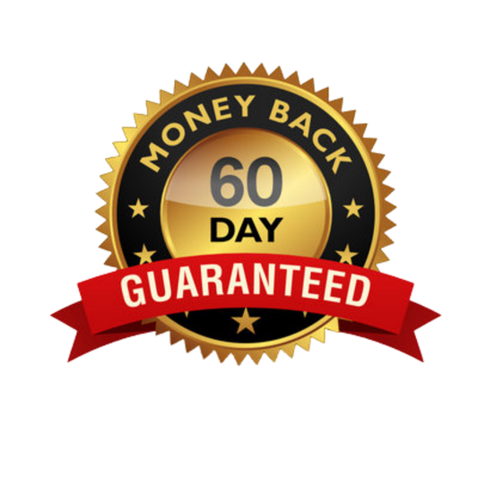 60- Day Money Back Guarantee